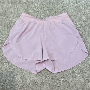 Lululemon purple find your pace shorts